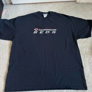 Vintage Cincinnati Reds National League MLB Baseball Embroidered T-Shirt Lee